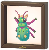 Certified Mark (Green Tiger Beetle)