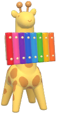 Giraffe 8-Note Xylophone