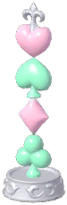 Card Suit Floor Lamp