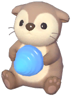 Sea Otter Showoff Seashell Light