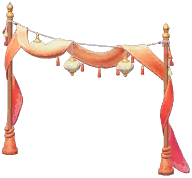 Silk Colored Light Stand