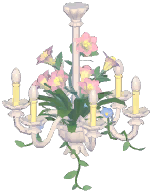 Butterfly Floral Chandelier