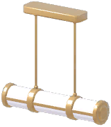 Horizontal Cylinder Pendant Lamp