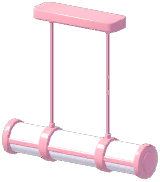 Horizontal Cylinder Pendant Lamp