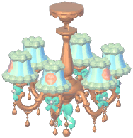 Dessert Rococo Chandelier