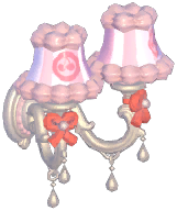 Cream Double-Head Wall Lamp