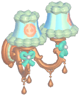 Cream Double-Head Wall Lamp