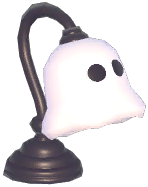 Eerie Ghost Desk Lamp
