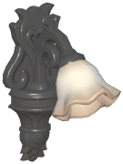 Farmhouse Flower Wall Lamp