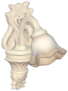 Farmhouse Flower Wall Lamp