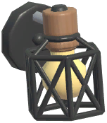 Polygonal Cage Wall Lamp