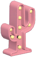 Cactus Metal Floor Lamp