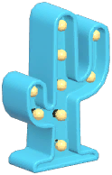Cactus Metal Floor Lamp