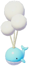 Whale Balloon Pendant Lamp