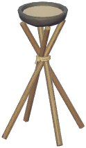 Unpolished Brazier Stand