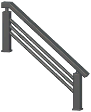 Long Metal Handrail