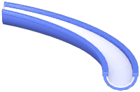 Large Left-Curved Slide