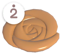 Rose Piano Key (D5)