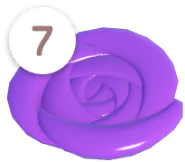 Rose Piano Key (B4)