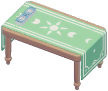 Nature Inspiration Card Table