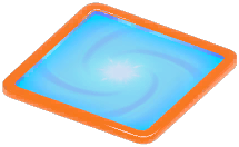 Orange Ceiling Portal