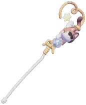 Cat Witch Spirit Staff