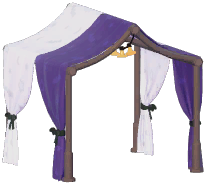 Gloomwood Two-Tone Curtain