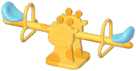 Kiddle Giraffe Seesaw