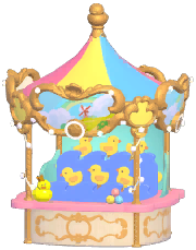 Lustrous Duck Tossing Stand