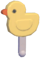 Lustrous Duck Tossing Stand