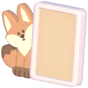 Brown Fox Photo Frame