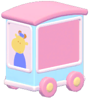 Toy Train Body Photo Frame