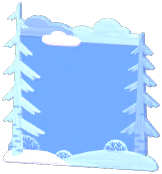 Winter Birch Photo Frame