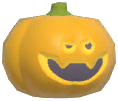 Angry Pumpkin Head