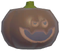 Angry Pumpkin Head
