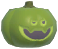 Angry Pumpkin Head