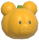 Bear Pumpkin Head