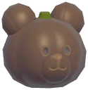 Bear Pumpkin Head