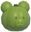 Bear Pumpkin Head