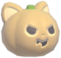 Kitty Pumpkin Head