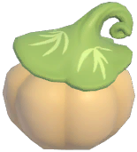 Huge White Grimkin Pumpkin