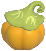 Huge Yellow Grimkin Pumpkin