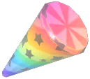 Rainbow Party Popper