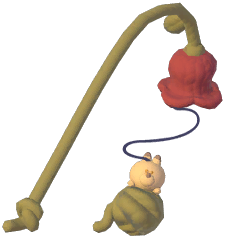 Knitted Rooguchi Fishing Rod