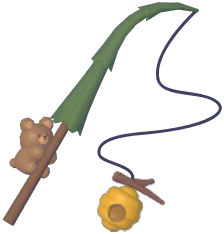 Climbing Bear Fishing Rod