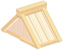 Winter Gable Roof