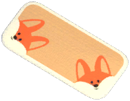 Fox Wood Fiber Rug