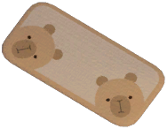 Capybara Wood Fiber Rug