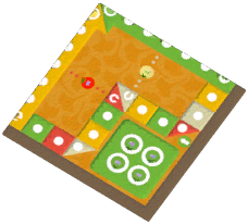 Green Tomato Aeroplane Chessboard