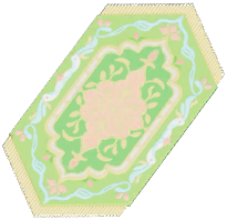 Hexagonal Medallion Rug